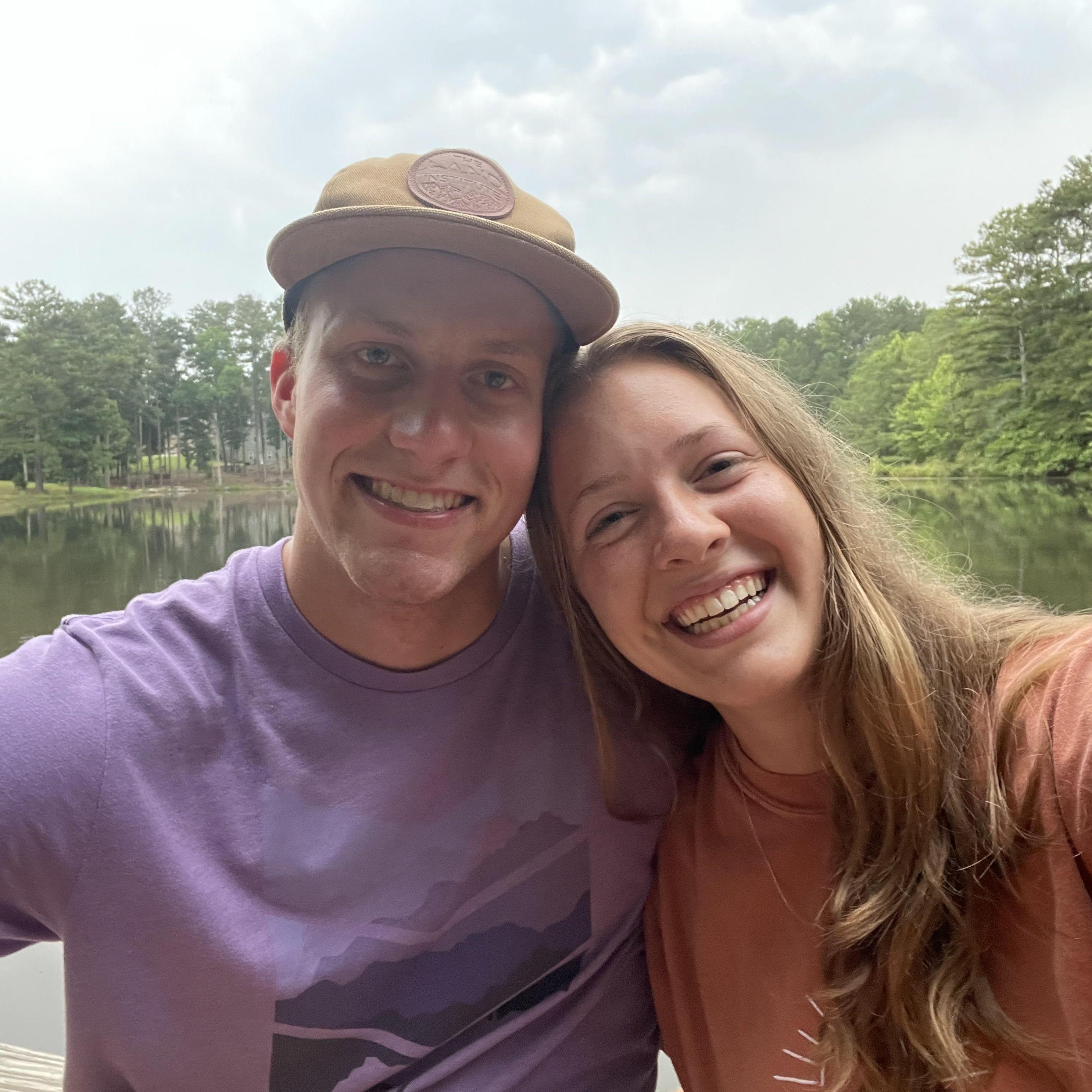 Getting to see each other in GA halfway through our long-distance summer! (7/2/23)