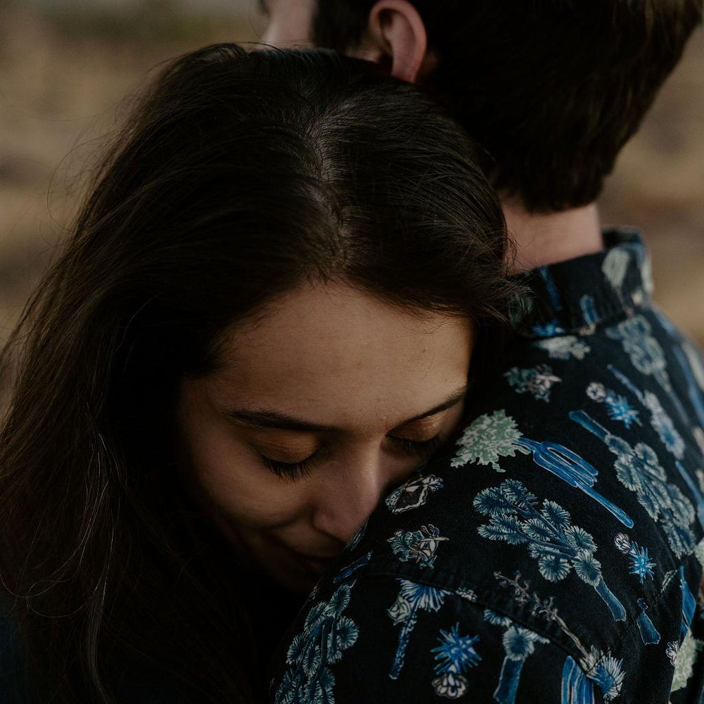 We got engaged at Joshua Tree National Park, California on September 19, 2024
