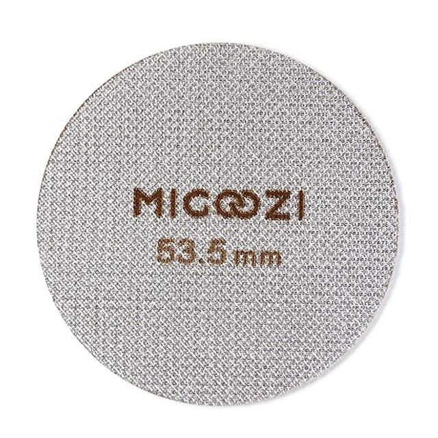 53.5mm Espresso Puck Screen, Reusable 1.7mm Thickness 100μm Stainless Steel Professional Barista Coffee Filter Mesh Plate for Espresso Portafilter Filter Basket (53.5mm)