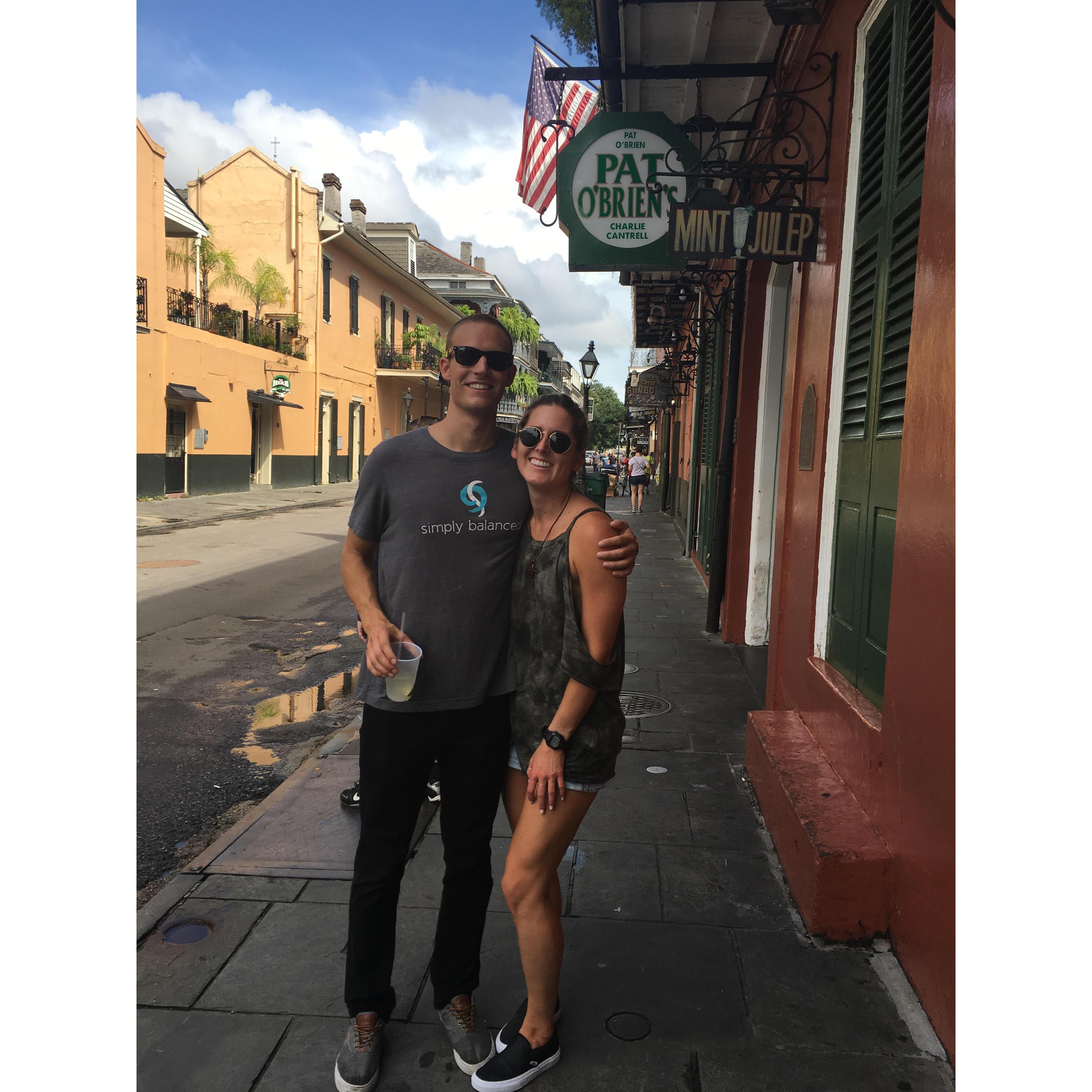 KEVIN'S FIRST TIME IN NOLA!!