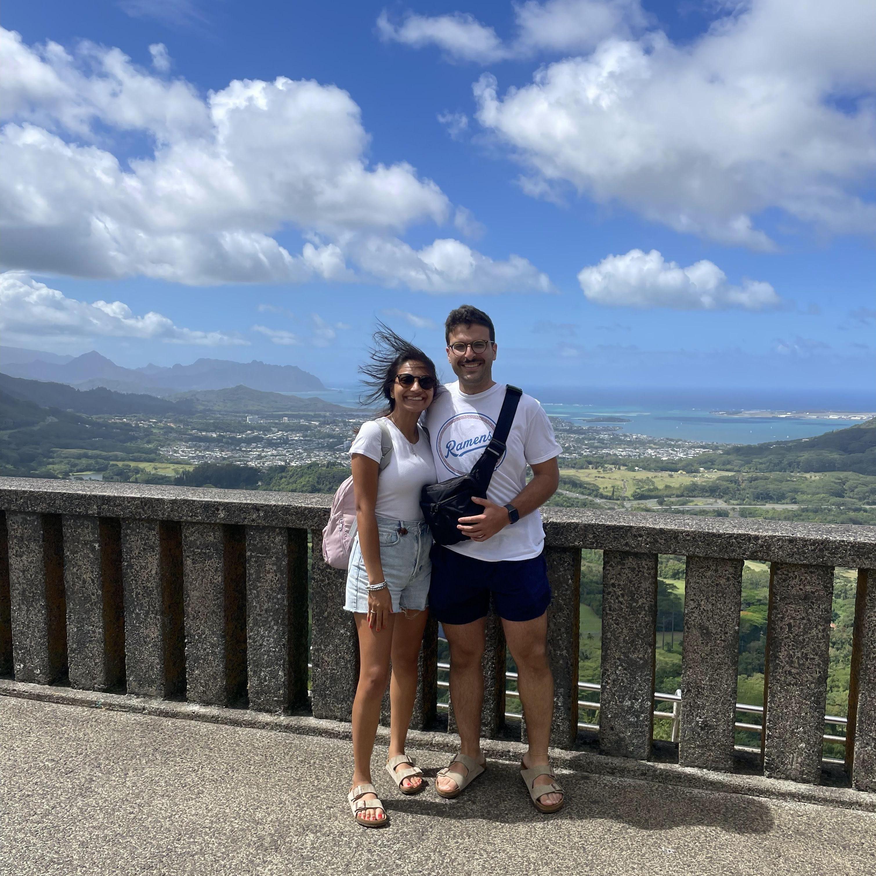 Nu'uanu Pali Lookout, O'ahu Hawaii - August 2021