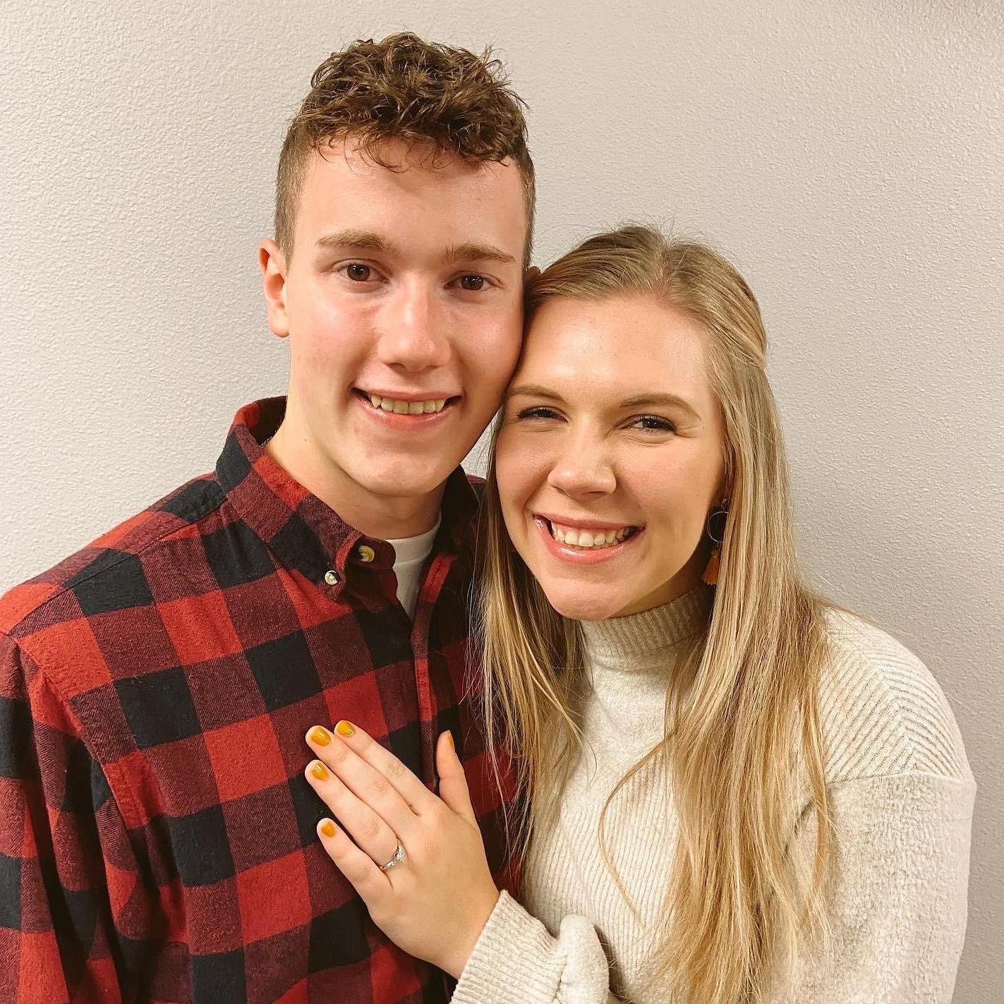 11-21-21 - Joe popped the question. We were both so happy and emotional and feeling all the things. He is a dream!!