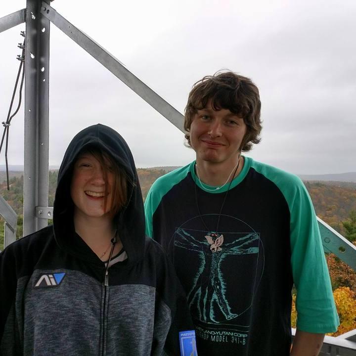 First Photo of Rachel and Hunter together