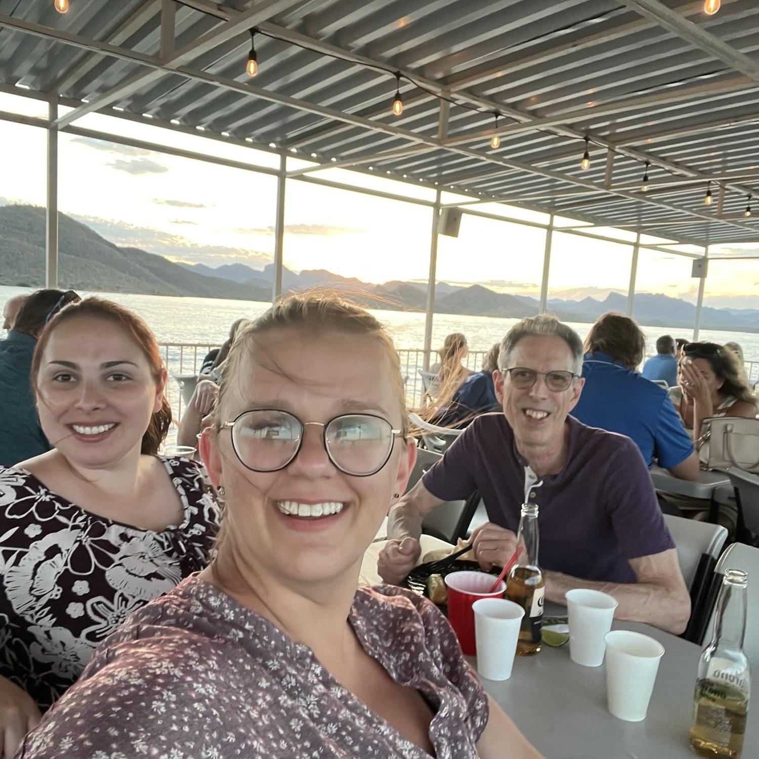 Dinner cruise on Lake Pleasant