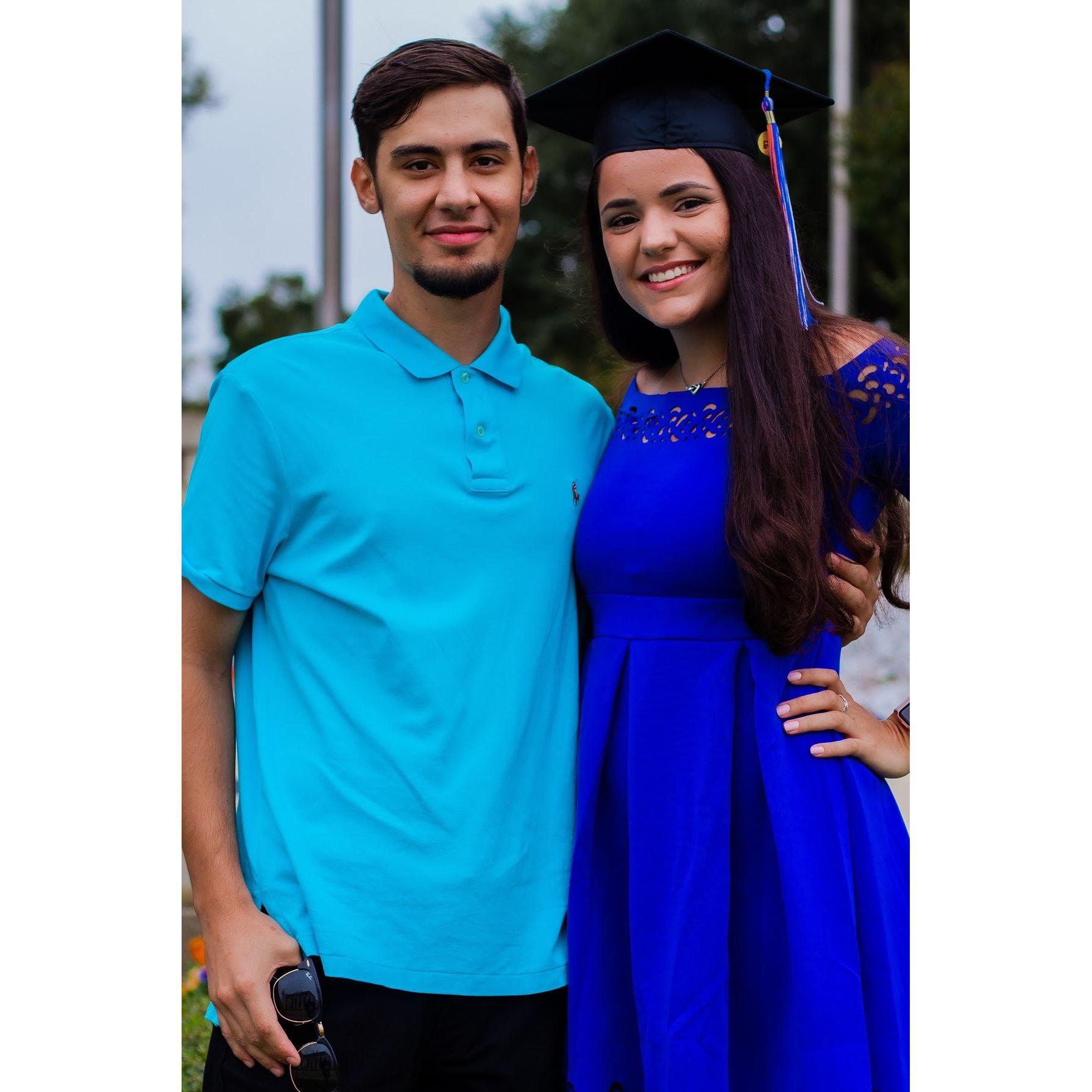 Daniela's college graduation. 10/25/2020