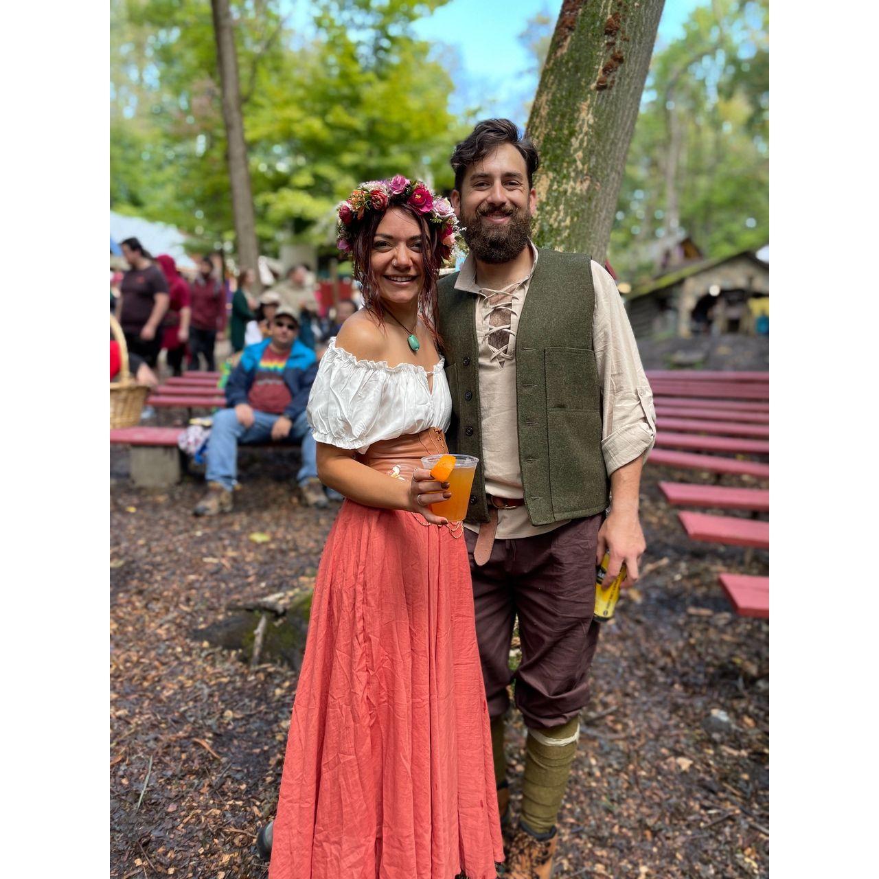 Babies' first Ren Faire (September 2022)