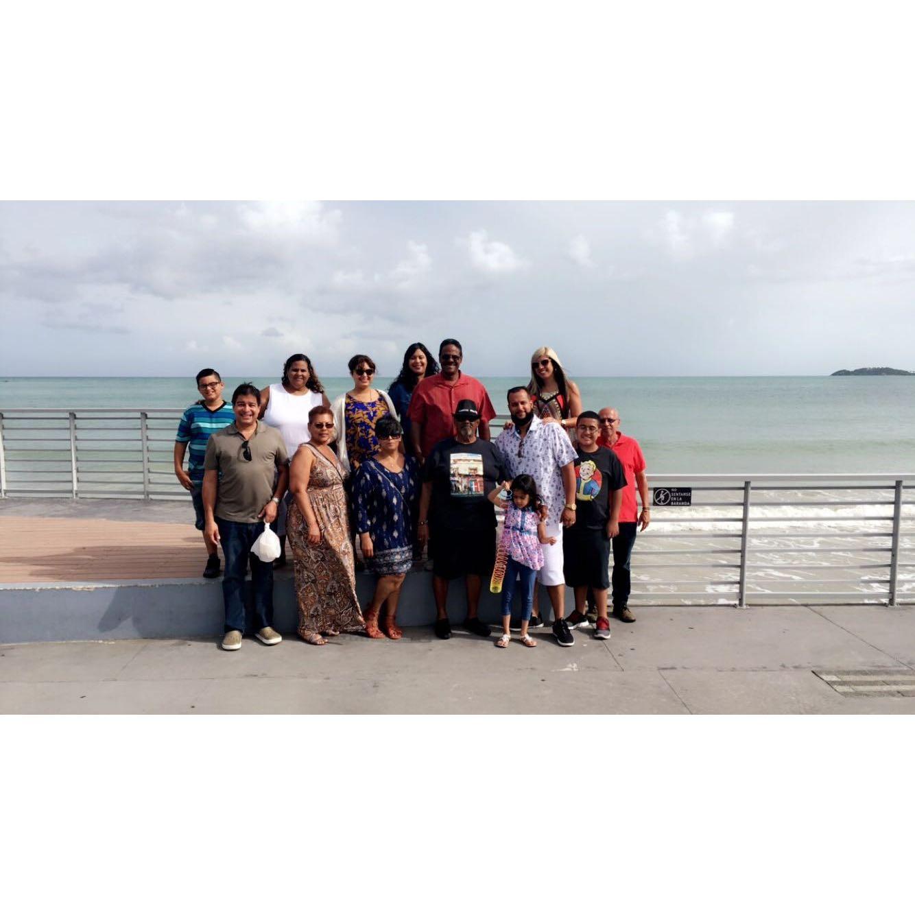 Bride's Family in Naguabo PR
