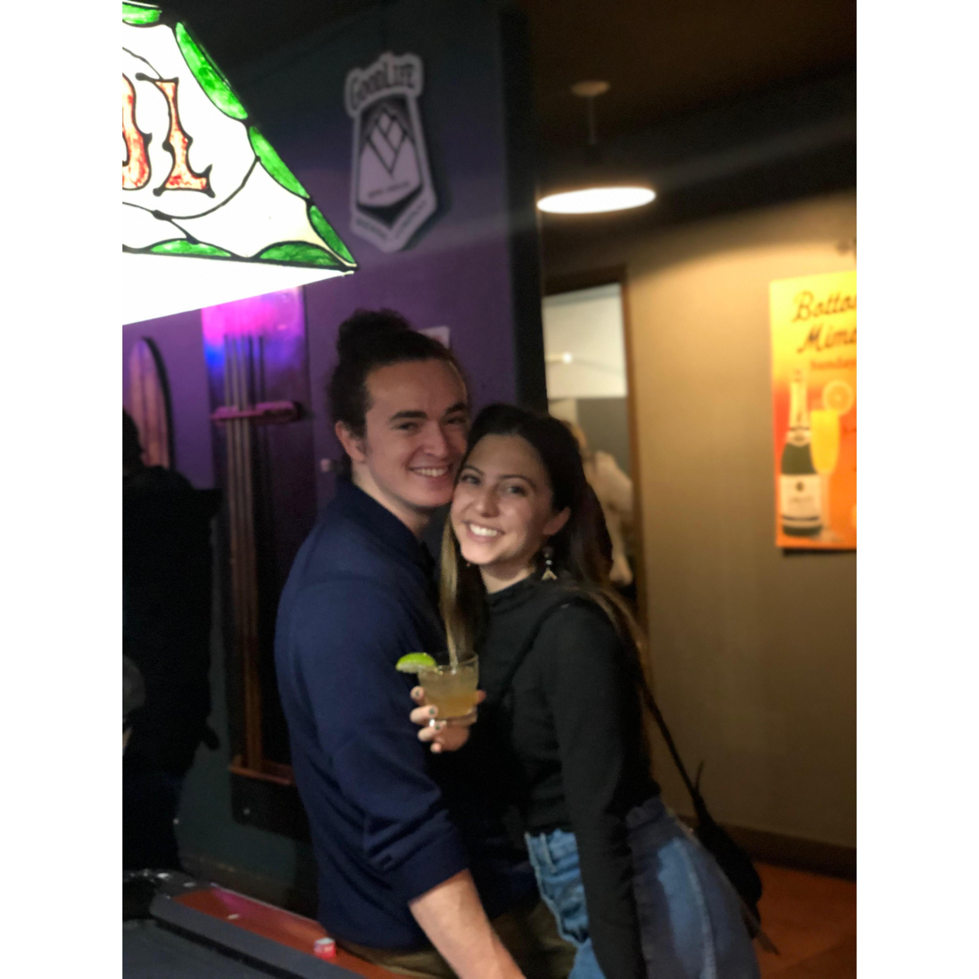 Our first New Year's together! Bend, OR January 2020.