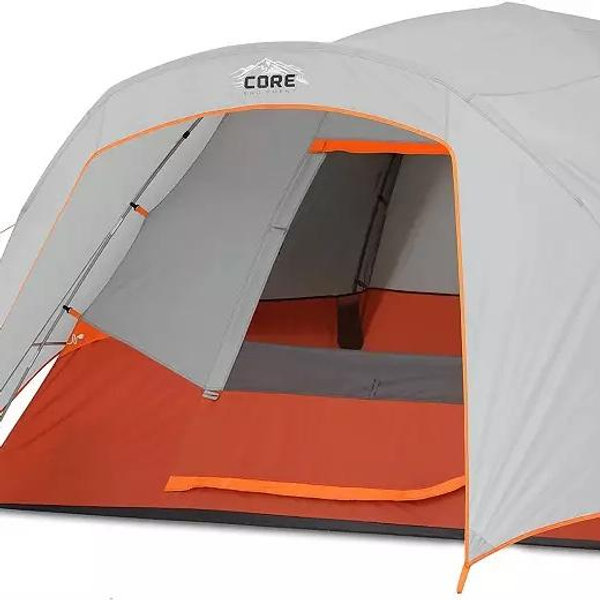 Core Equipment 6 Person Dome Tent with Vestibule