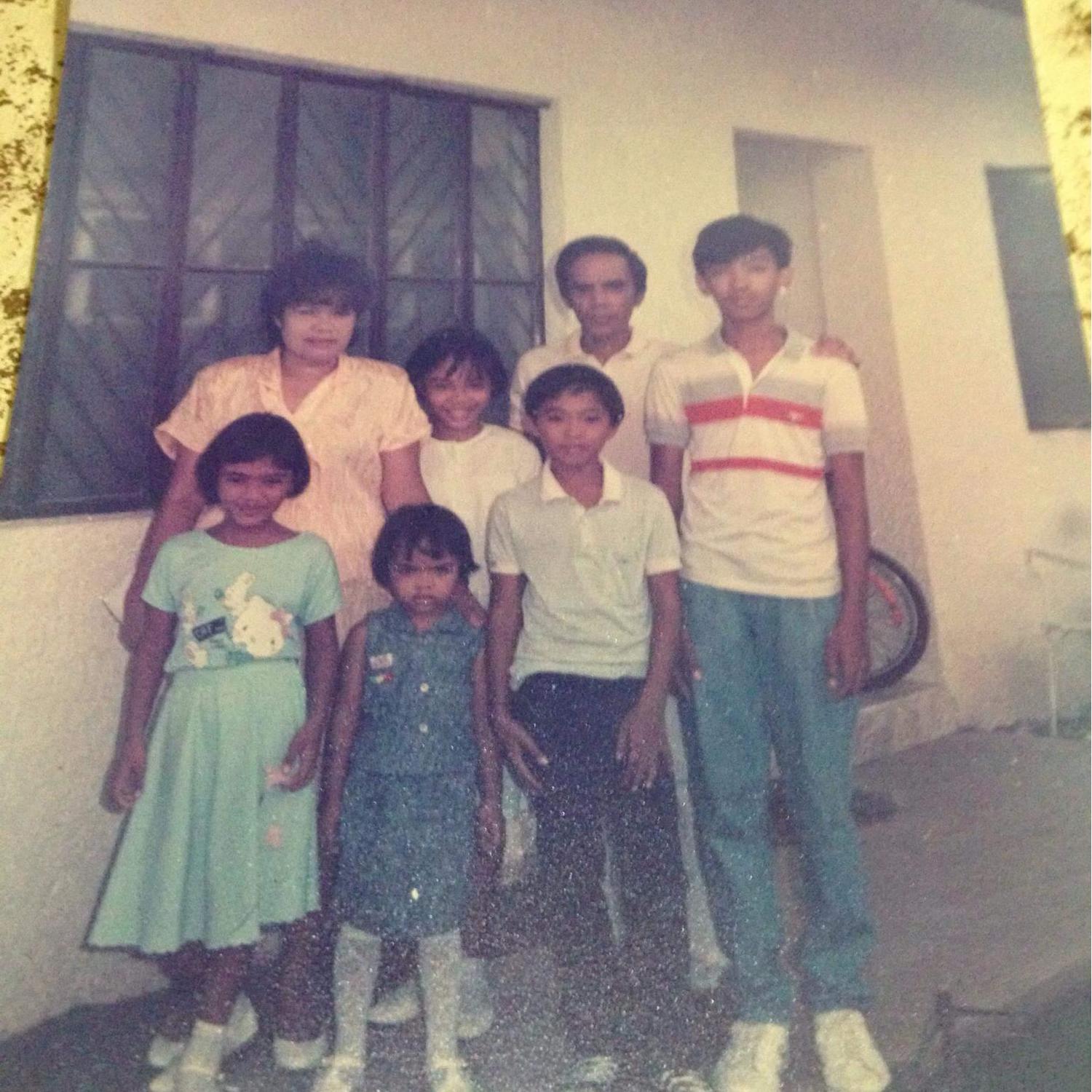 Family at our Novaliches home