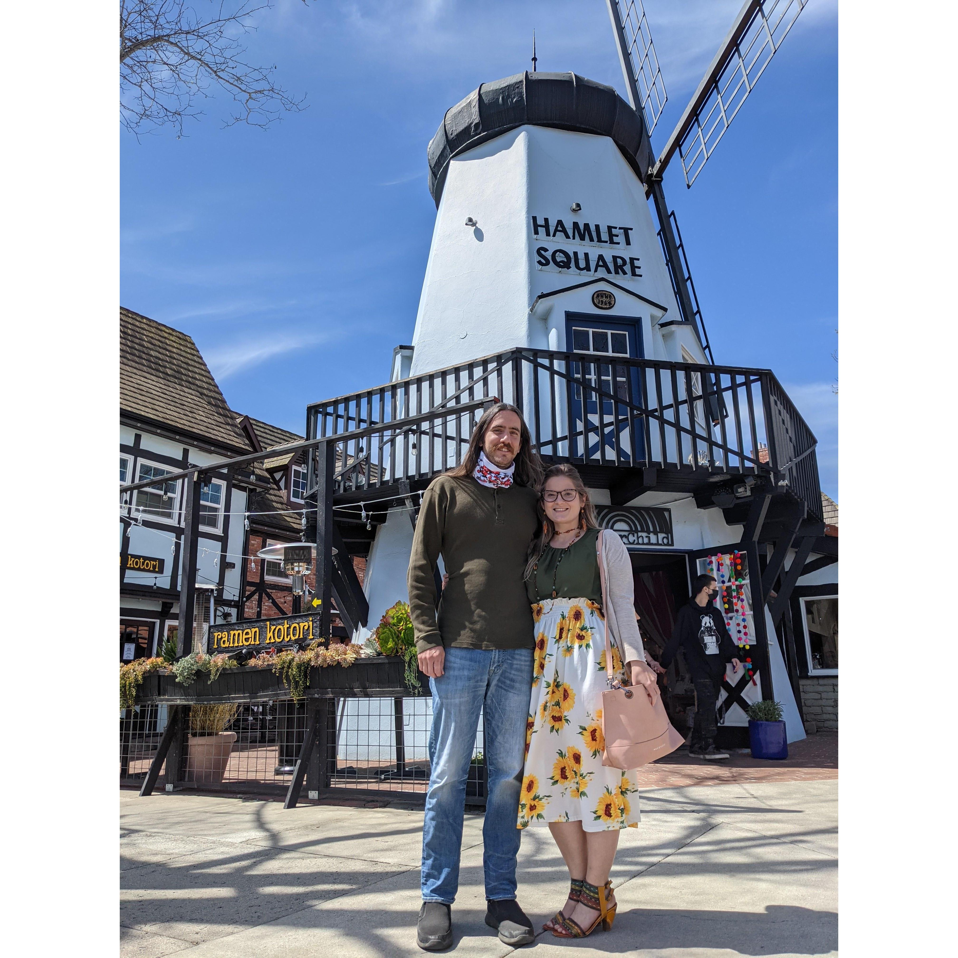 We took a mini vacay to wine country (Solvang, CA).