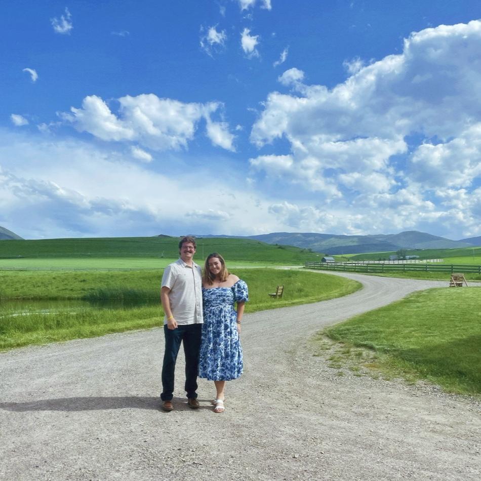 A gorgeous wedding in Montana.