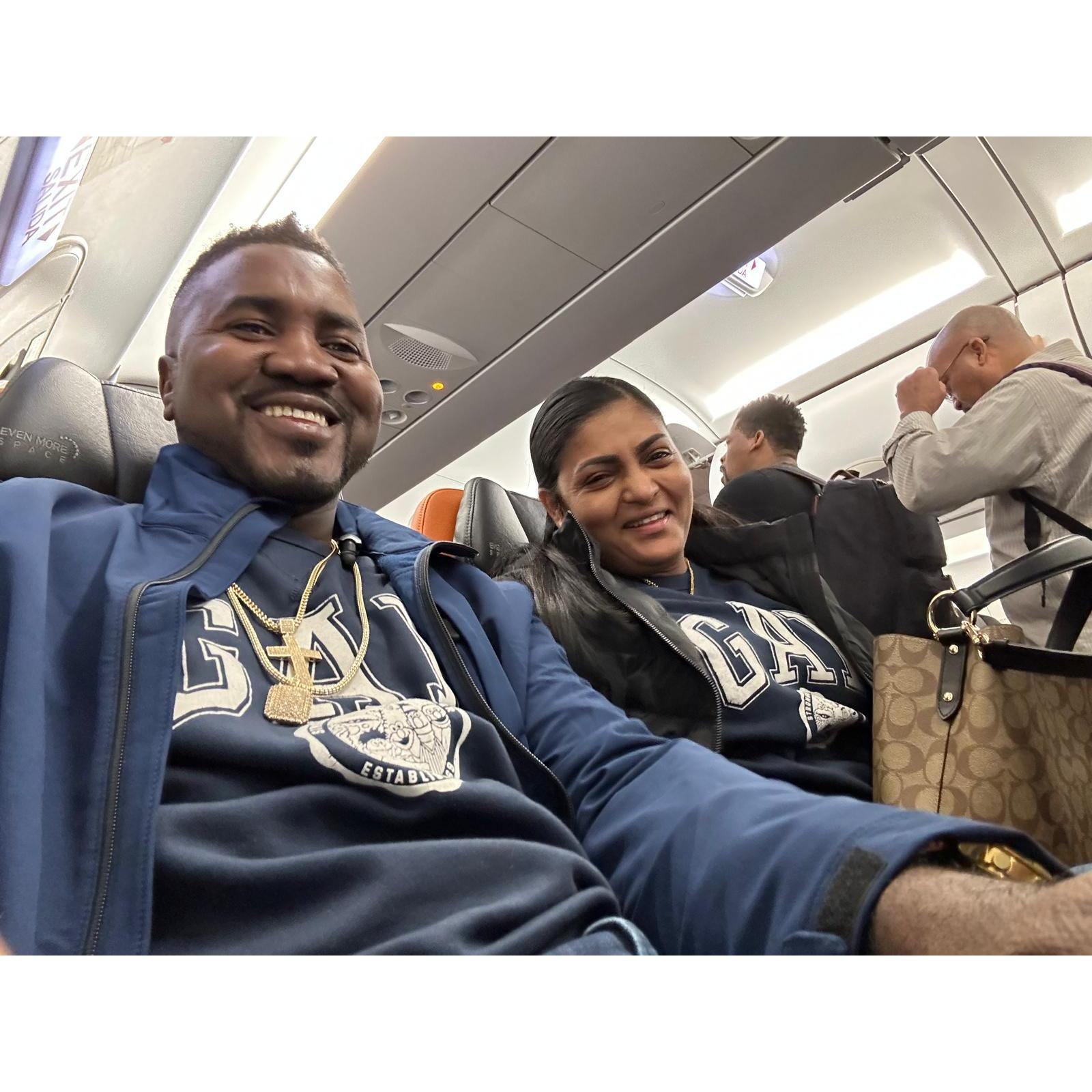 Traveling together always makes life more fun