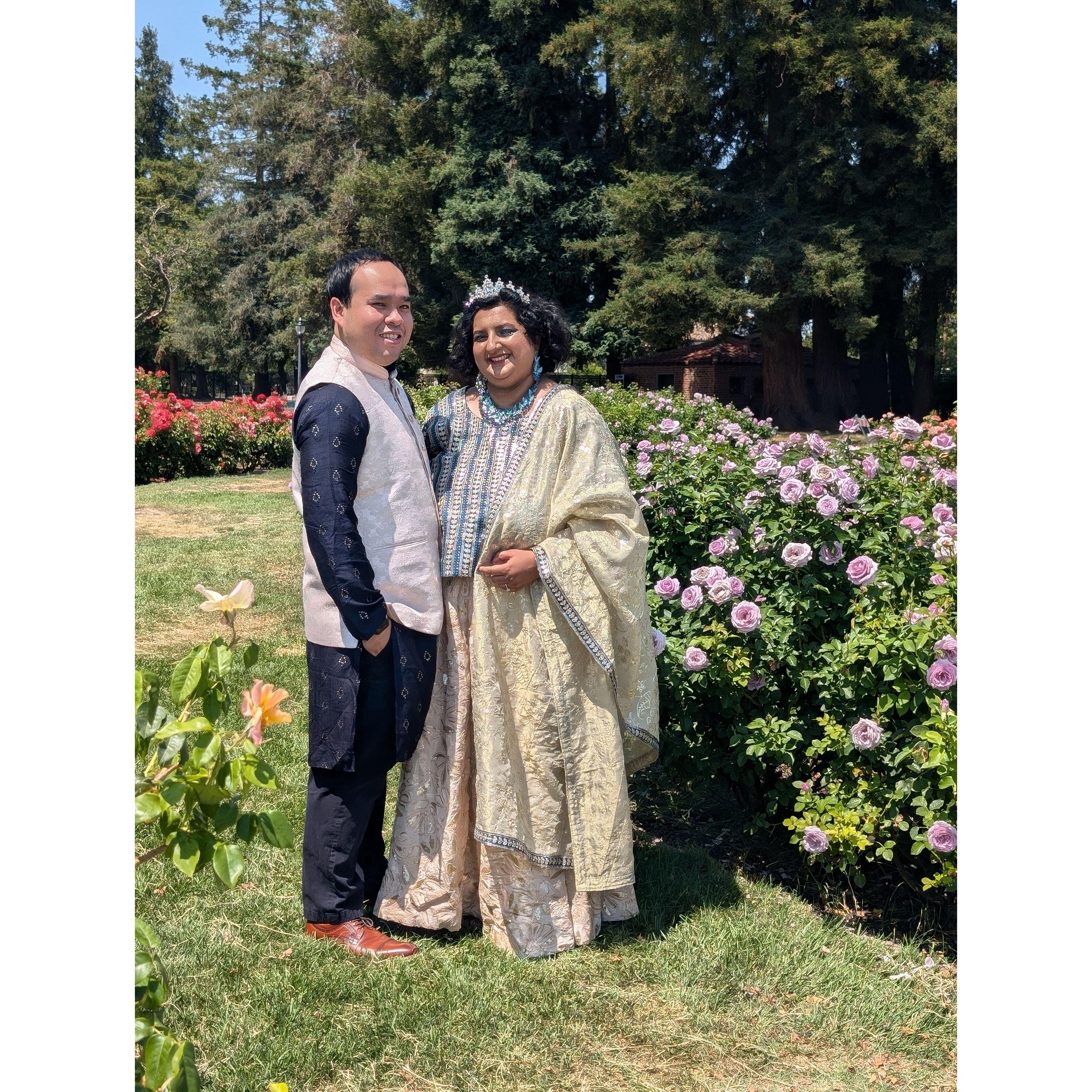 Regal engagement photo shoot
