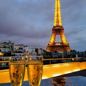Honeymoon Dinner in Paris