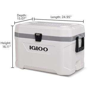 Igloo Insulated Hard Shell Ice Chest, 54 Quarts