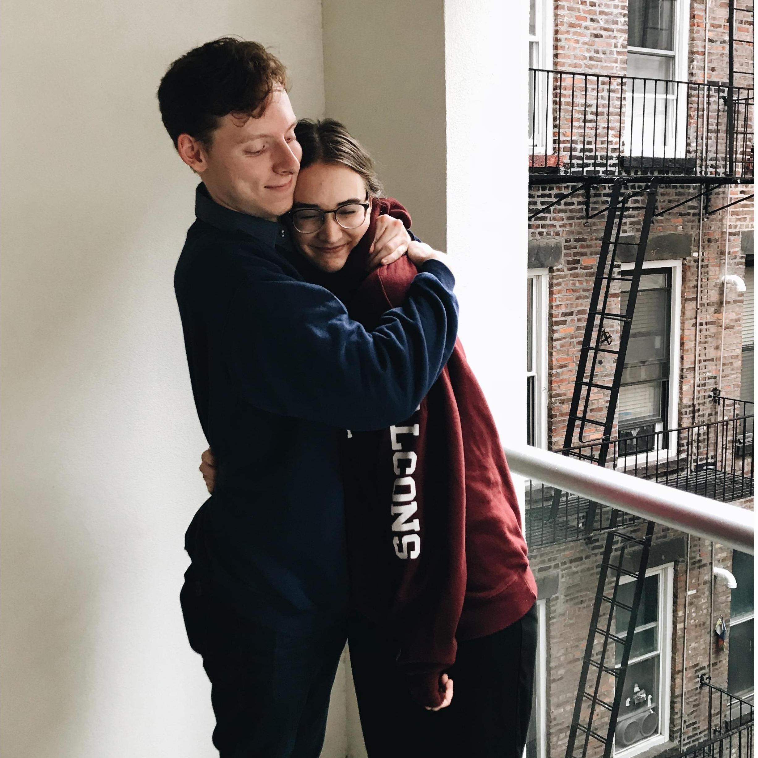 The last day of Sam's first visit to Manhattan