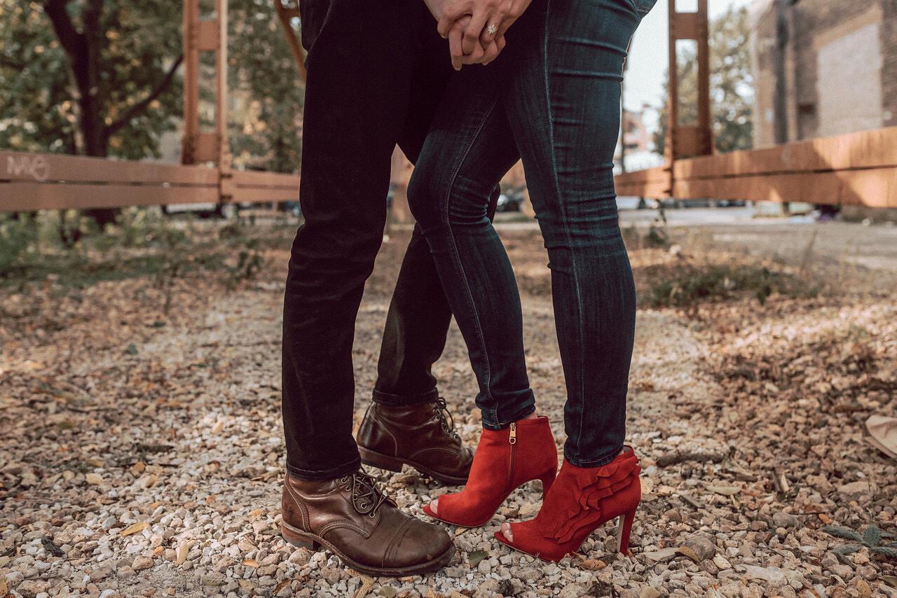 Jess & Joe share a shoe addiction. So naturally they captured a photo to show a few off :)