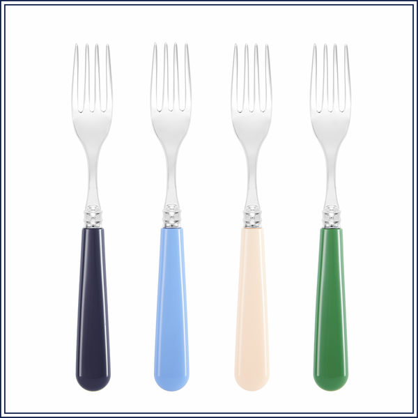 12 PIECE RAINBOW CUTLERY SET - COOL BLUES