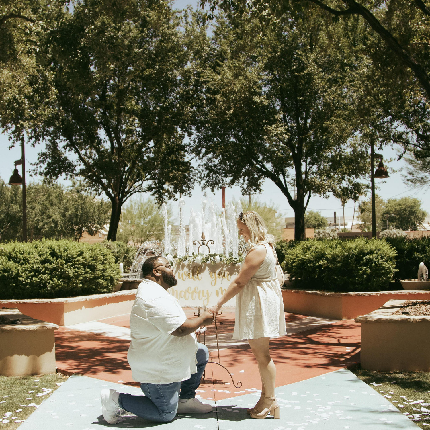 She said yes... clearly lol