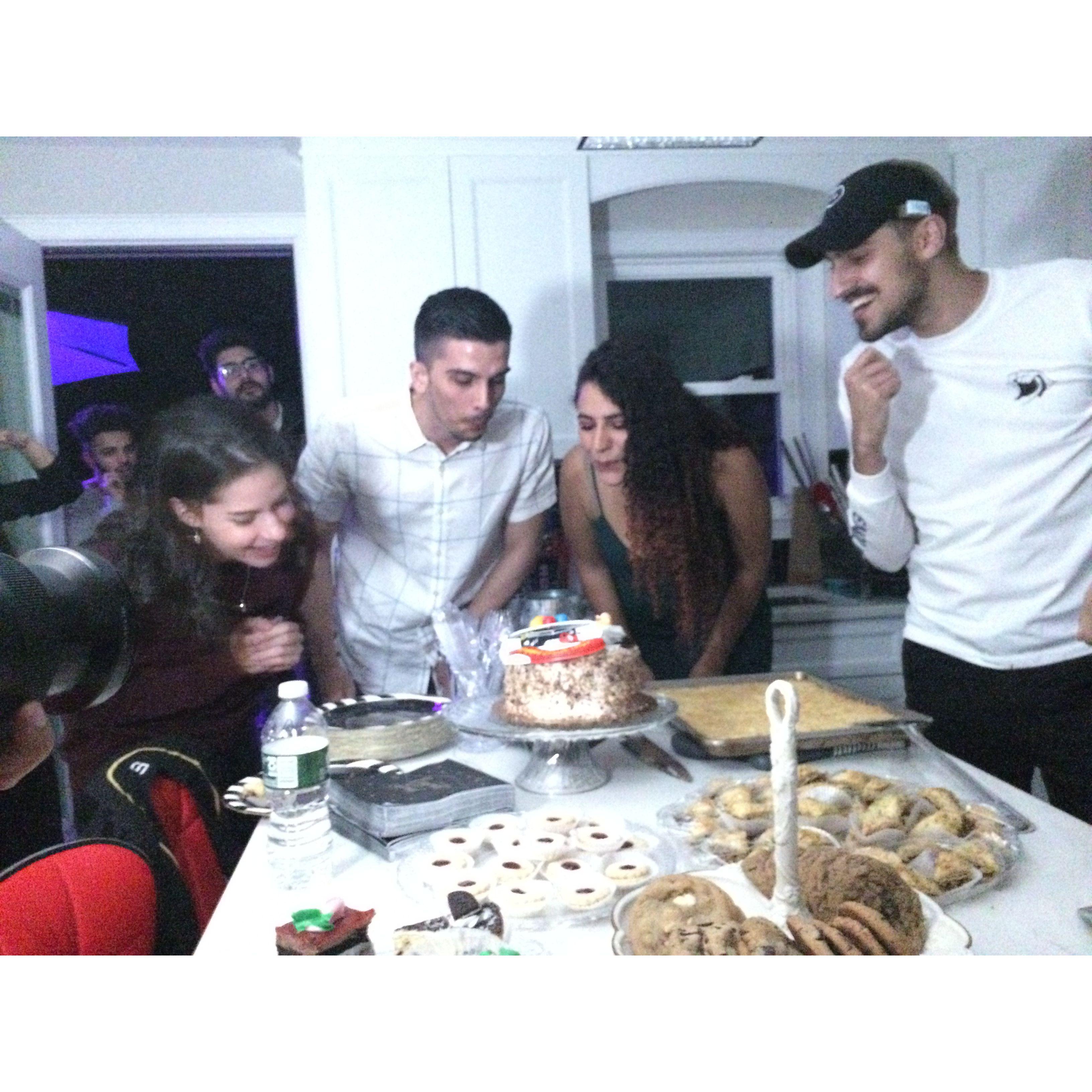 One of our first pictures together!