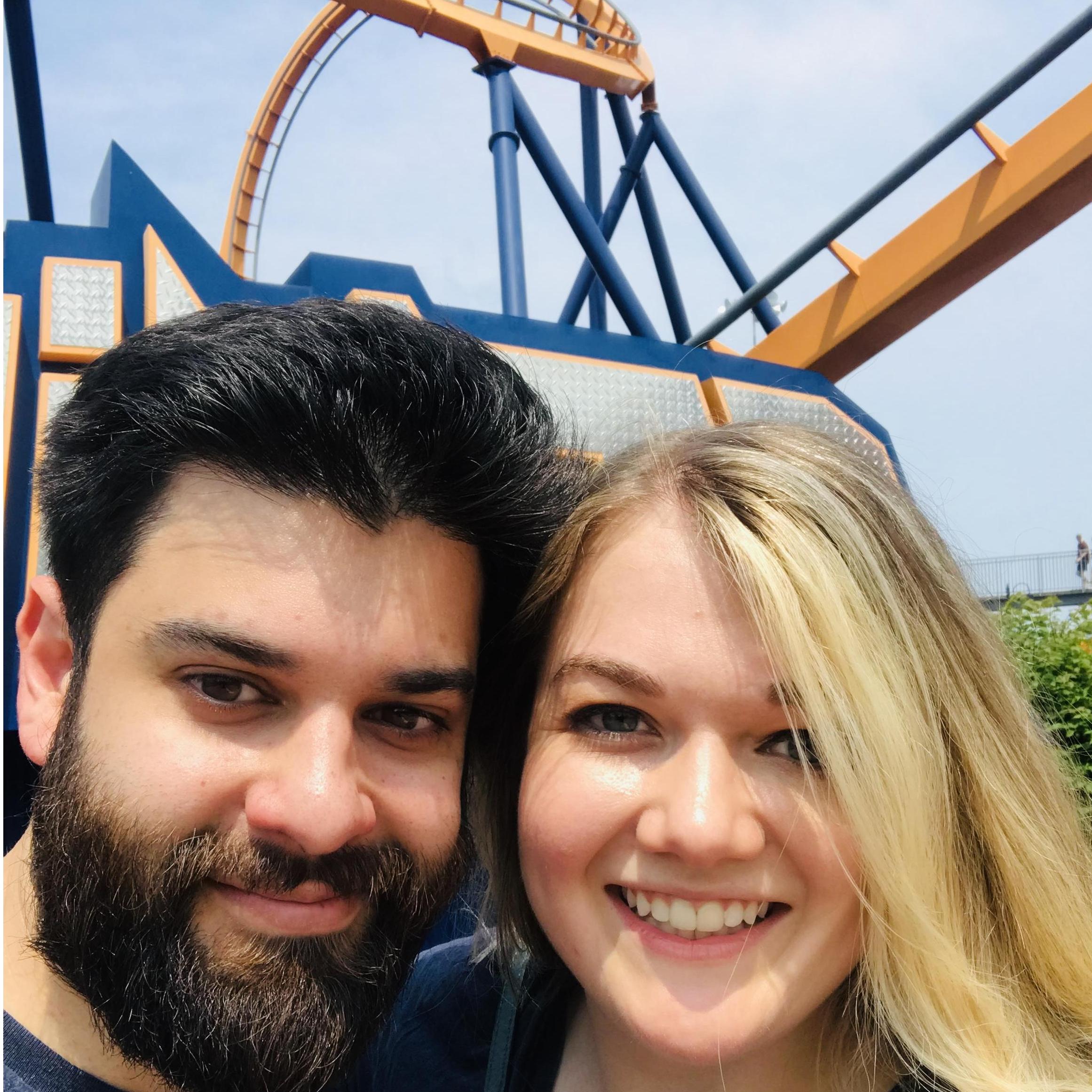 Kings Dominion. There were absolutely no lines and we had the BEST day!