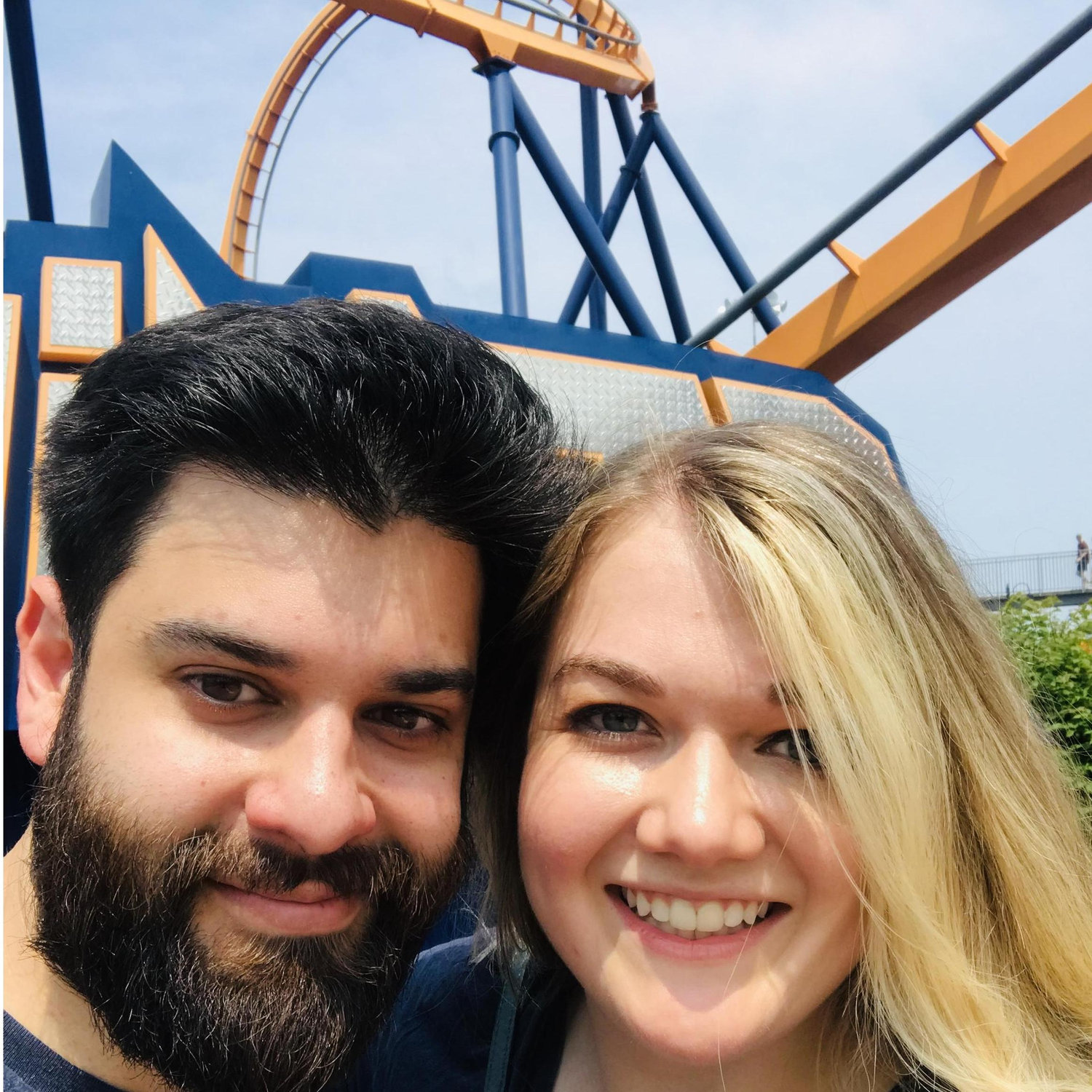 Kings Dominion. There were absolutely no lines and we had the BEST day!