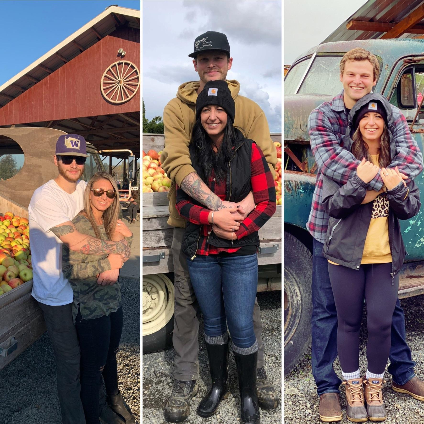 Our annual pumpkin picking trips to the Farm at Swan’s Trail, from 2018 to 2020.