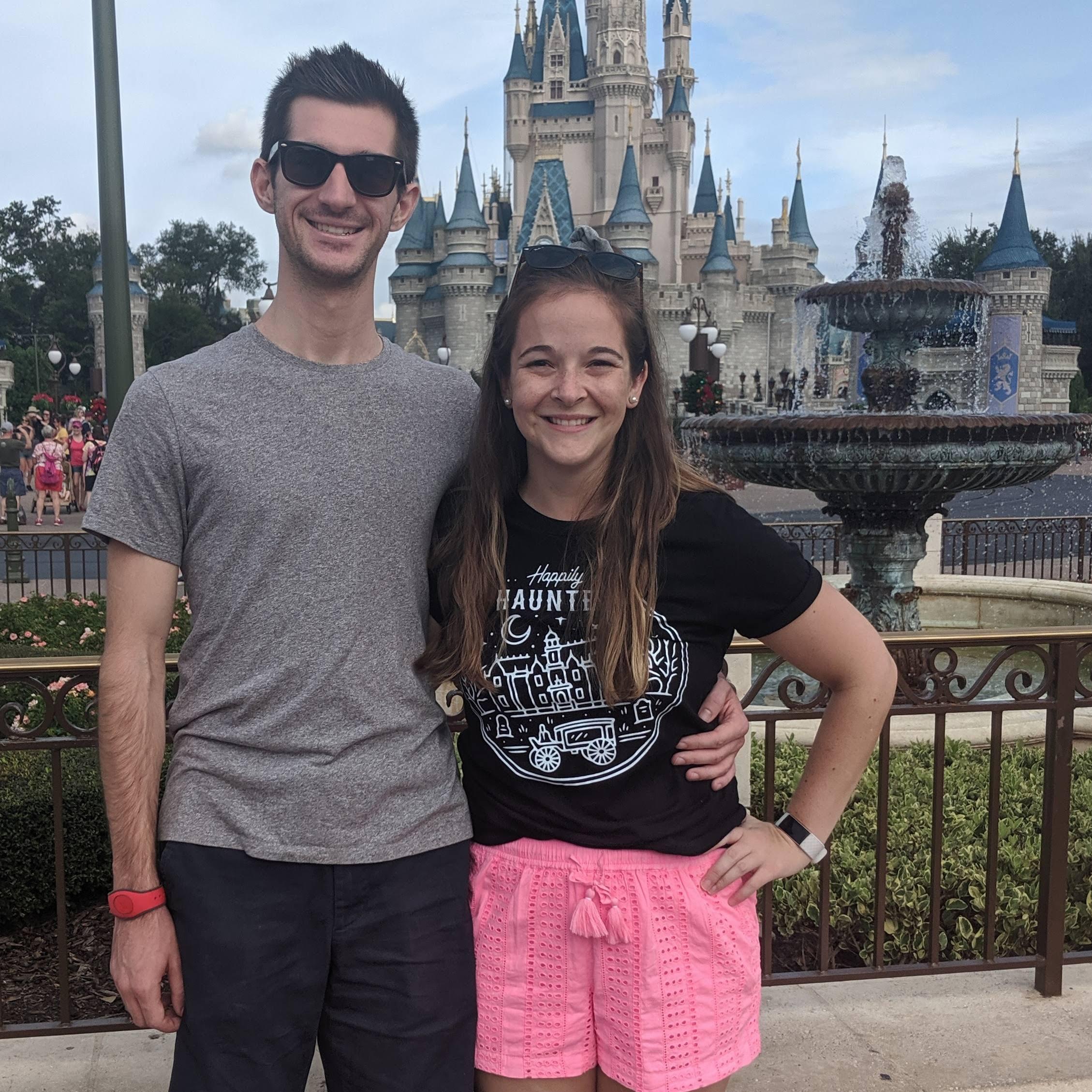 We probably walked another 13.1 miles in the parks the next day.