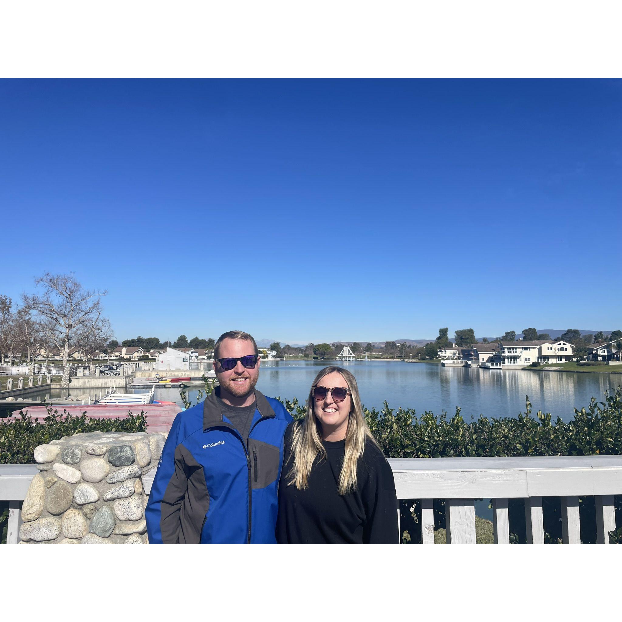 Walks along the lake, IYKYK