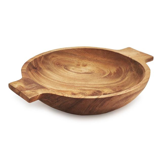 Acacia Serving Bowl with Handles