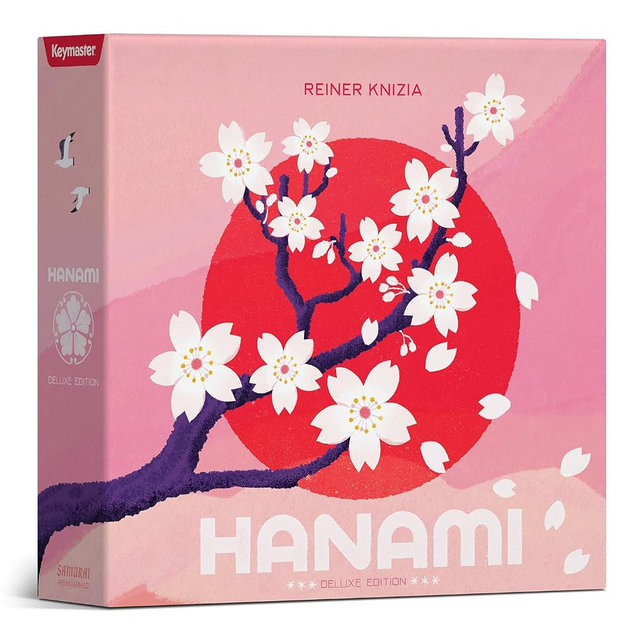 Hanami Deluxe Edition | A Strategic Tile-Laying Area Control Board Game for Adults Families and Game Nights Based On Reiner Knizia’s Classic Samurai