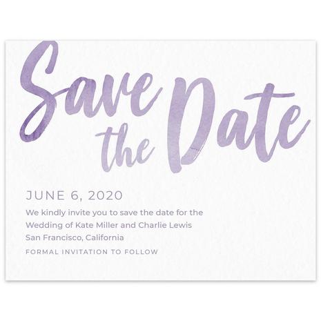 Save The Date Waterfront Type