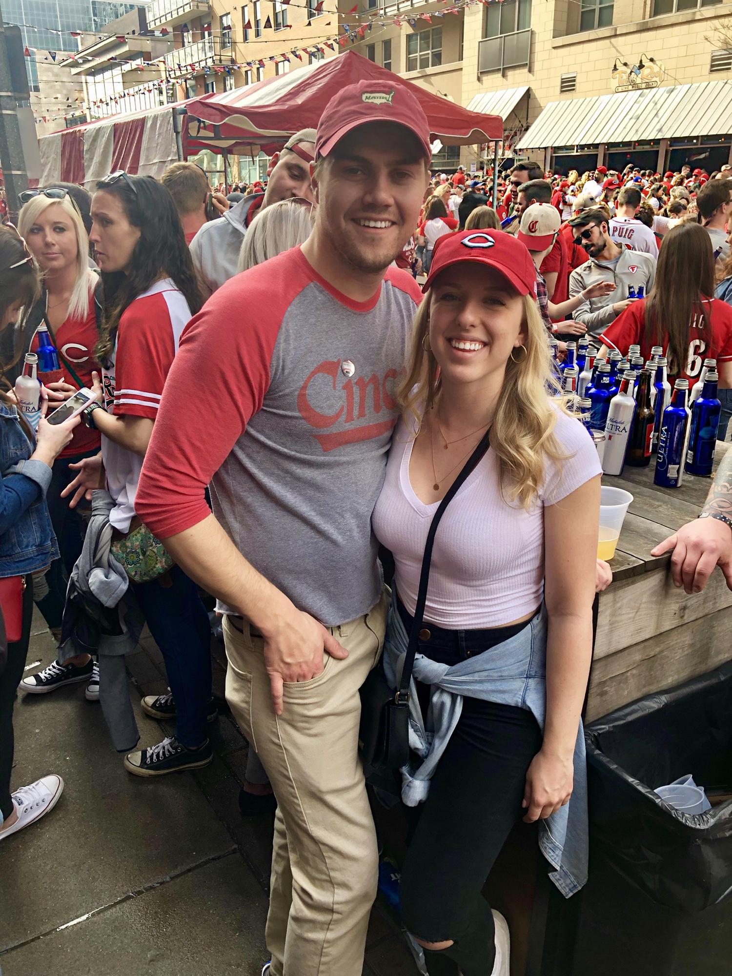 Shannon adjusting to Cincinnati culture with opening day at the Reds Stadium