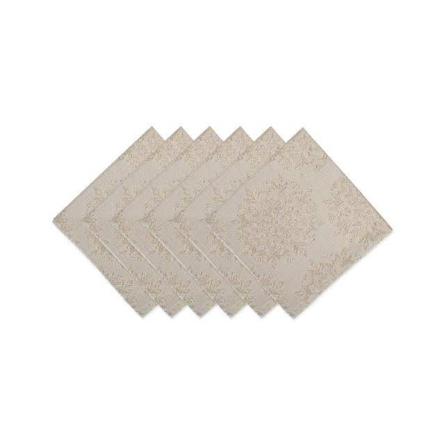 Design Imports Winter Sparkle Jacquard Napkin Set