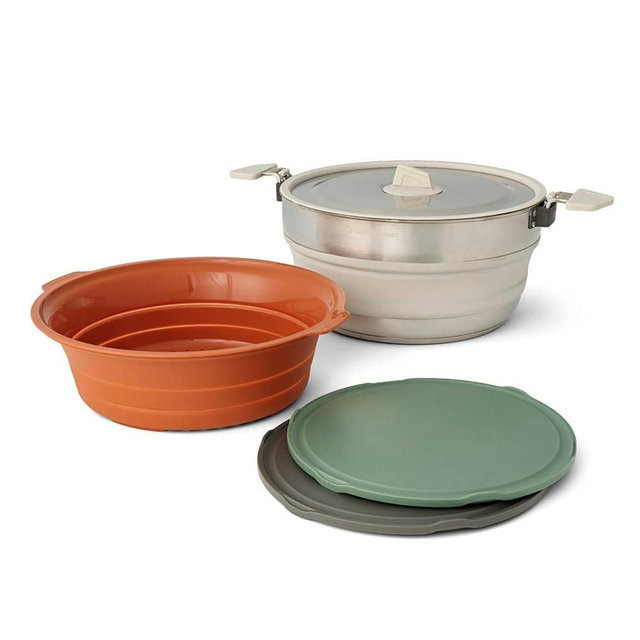 Detour Essentials Camp Cooking Set (4 Piece) by Sea to Summit