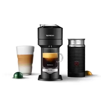 Nespresso® Vertuo Next Premium Coffee & Espresso Maker by Breville w/ Aeroccino Milk Frother