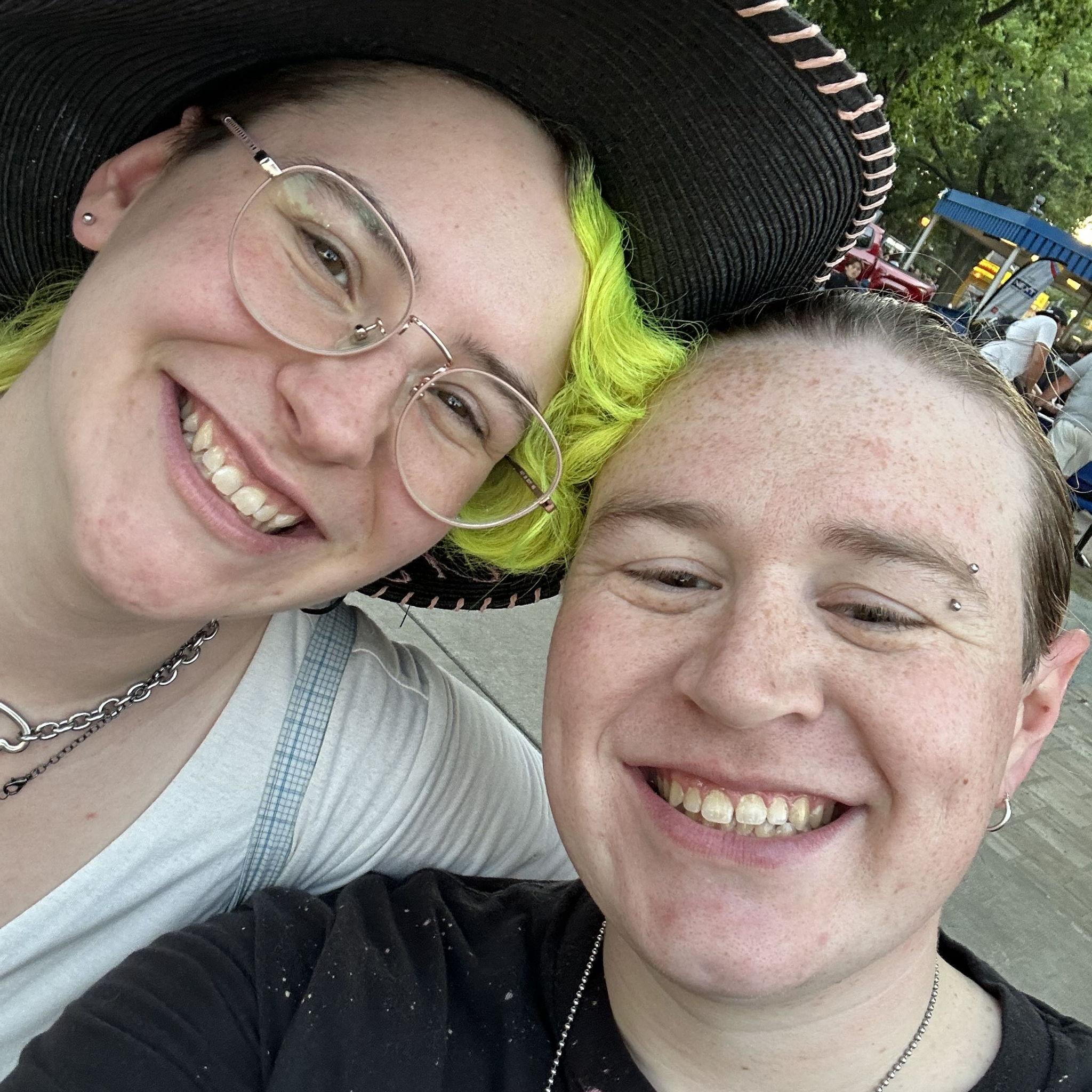 Luckily I have Sam to keep me from spending all my money at summer festivals and fairs!