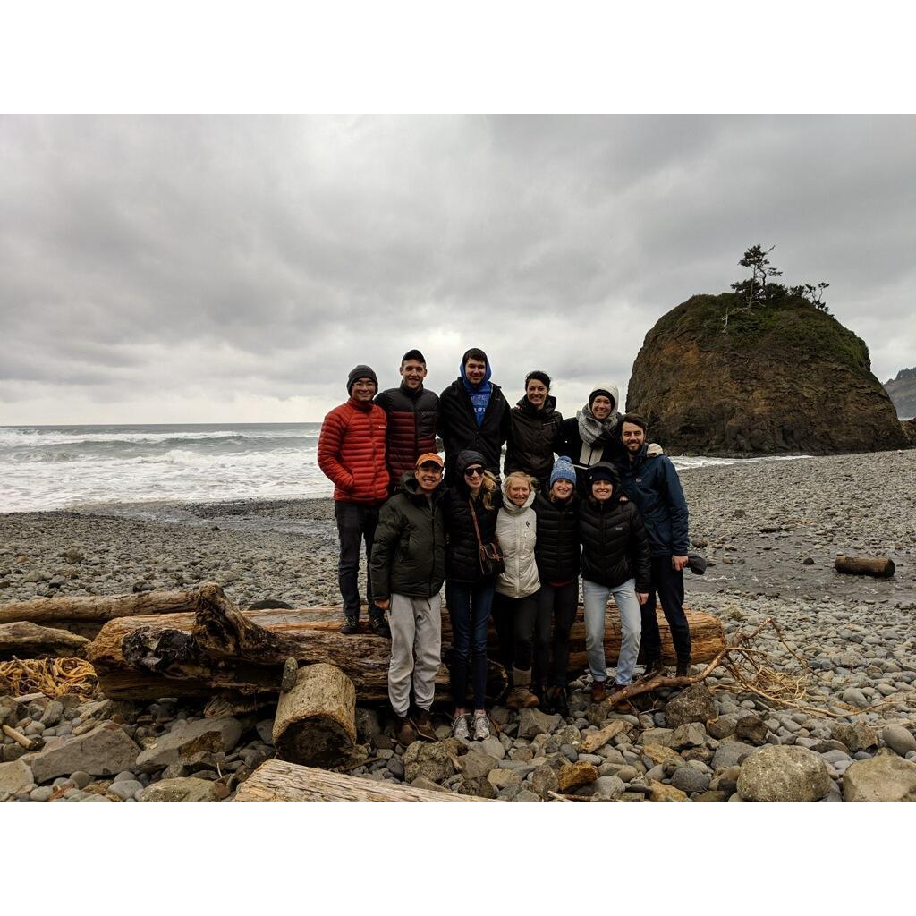 Agate hunting at the Oregon coast.