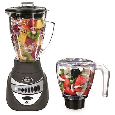 Oster Precise Blend Blender 700 + Food Chopper - Gunmetal BLSTTA-GFP