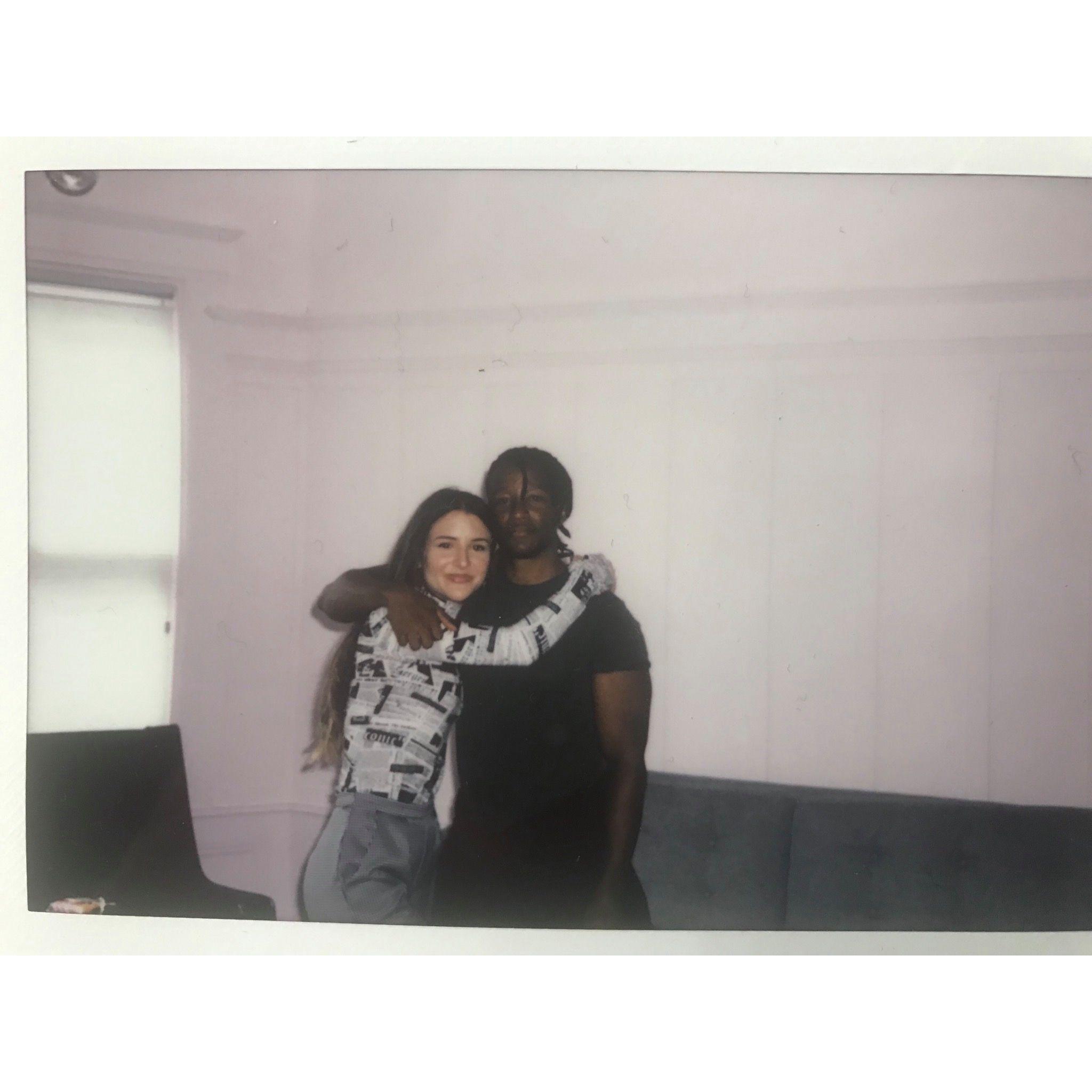 Throwback! Polaroid photo taken at a friend's NYE party in 2018.