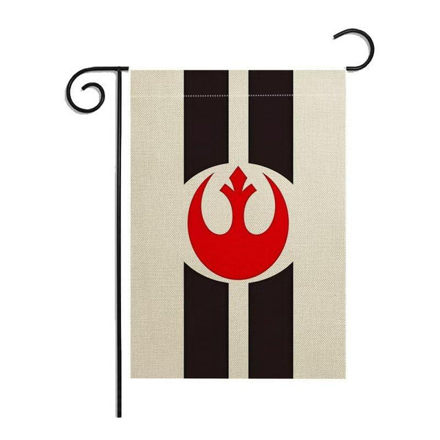 Rebel Alliance Garden Flag,Nationality Flag,Fade Resistant Polyester,Garden Decoration,Double-Sided,12 x 18 inches.