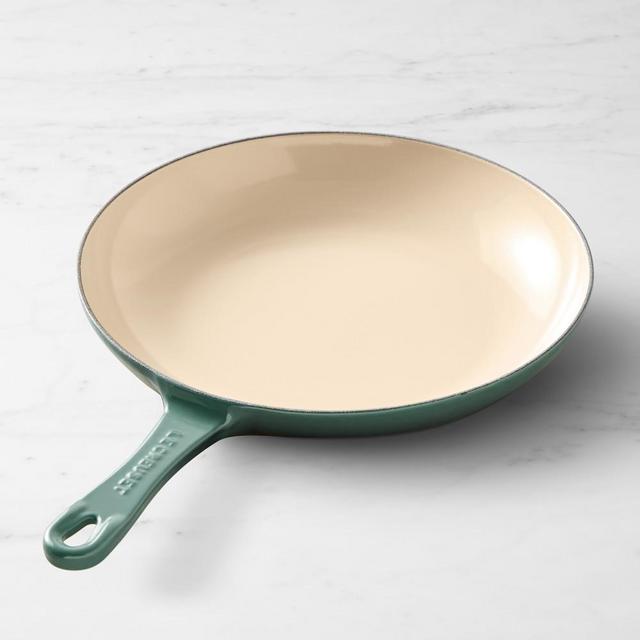 Le Creuset Enameled Cast Iron Shallow Fry Pan, 11", Ocean