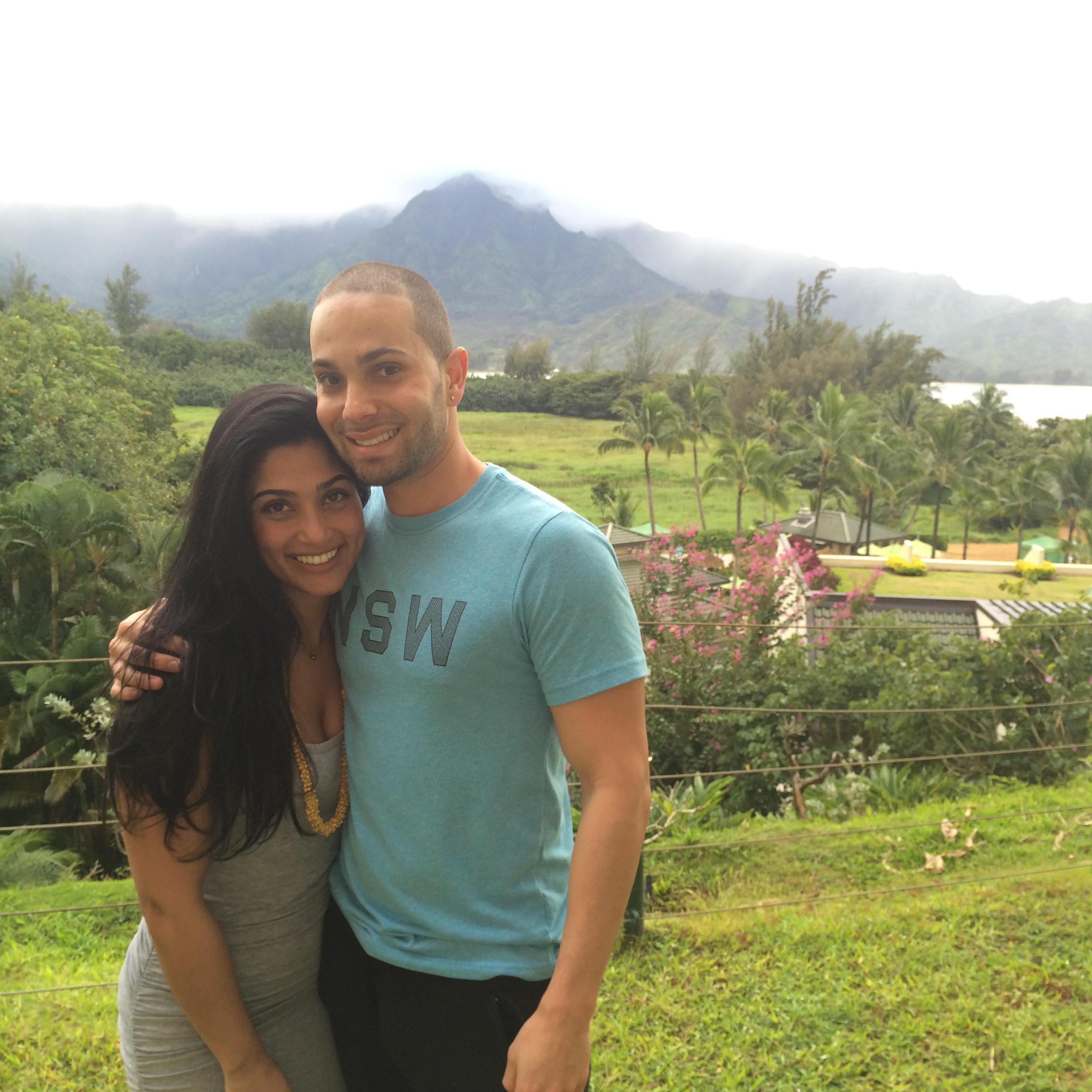 Our first trip together, New Years 2014 in Kauai.