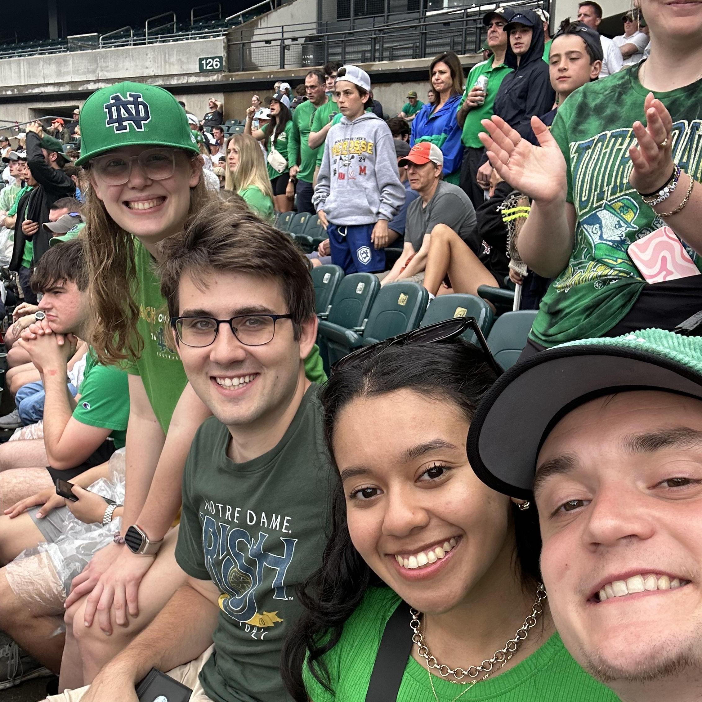 Notre Dame Lacrosse NCAA Division I Finals, Philadelphia, May 2024