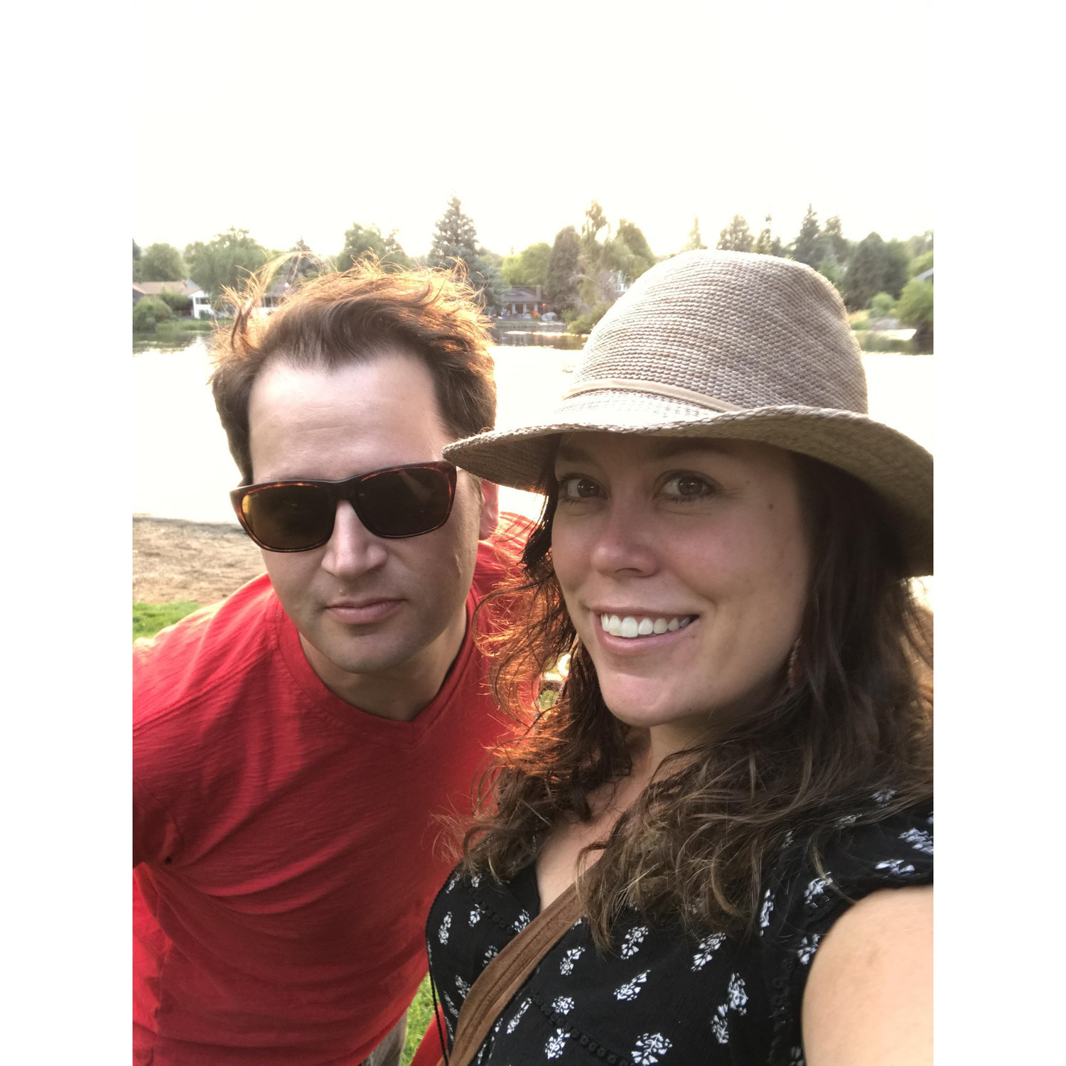 Our first trip to Bend, OR together to view the 2017 solar eclipse!