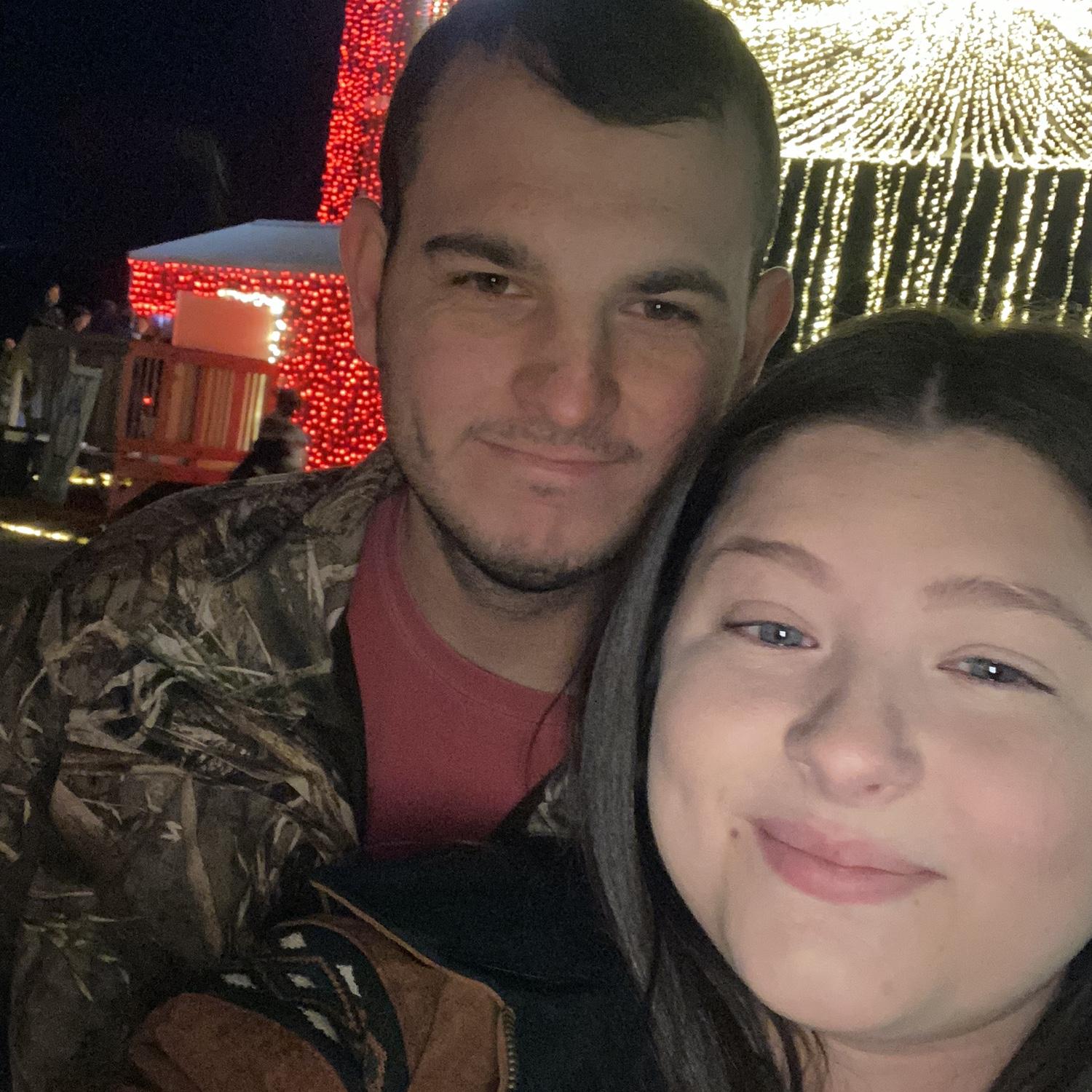 batesville lights-this was our second time going together🥺