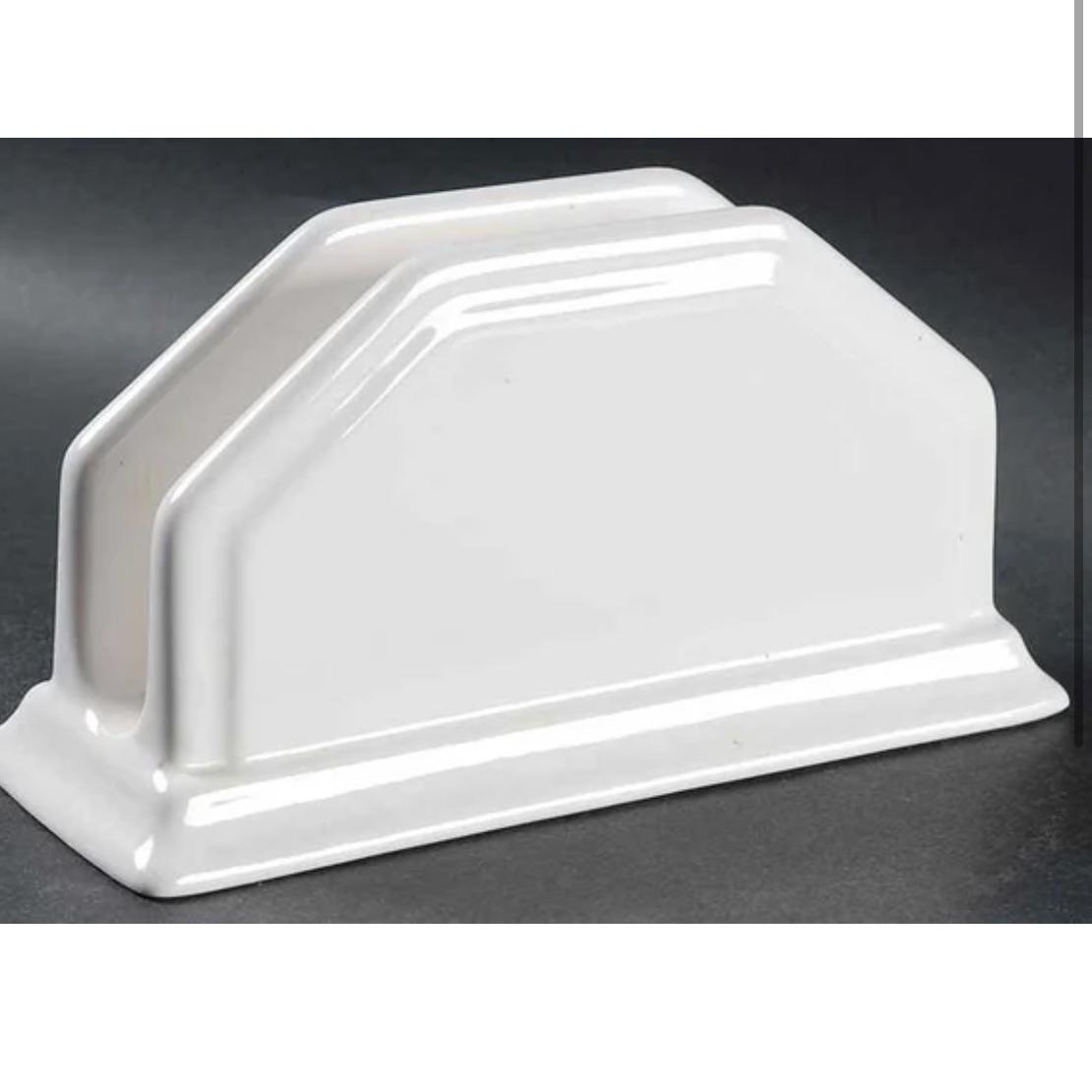 Napkin Holder Heritage White by Pfaltzgraff