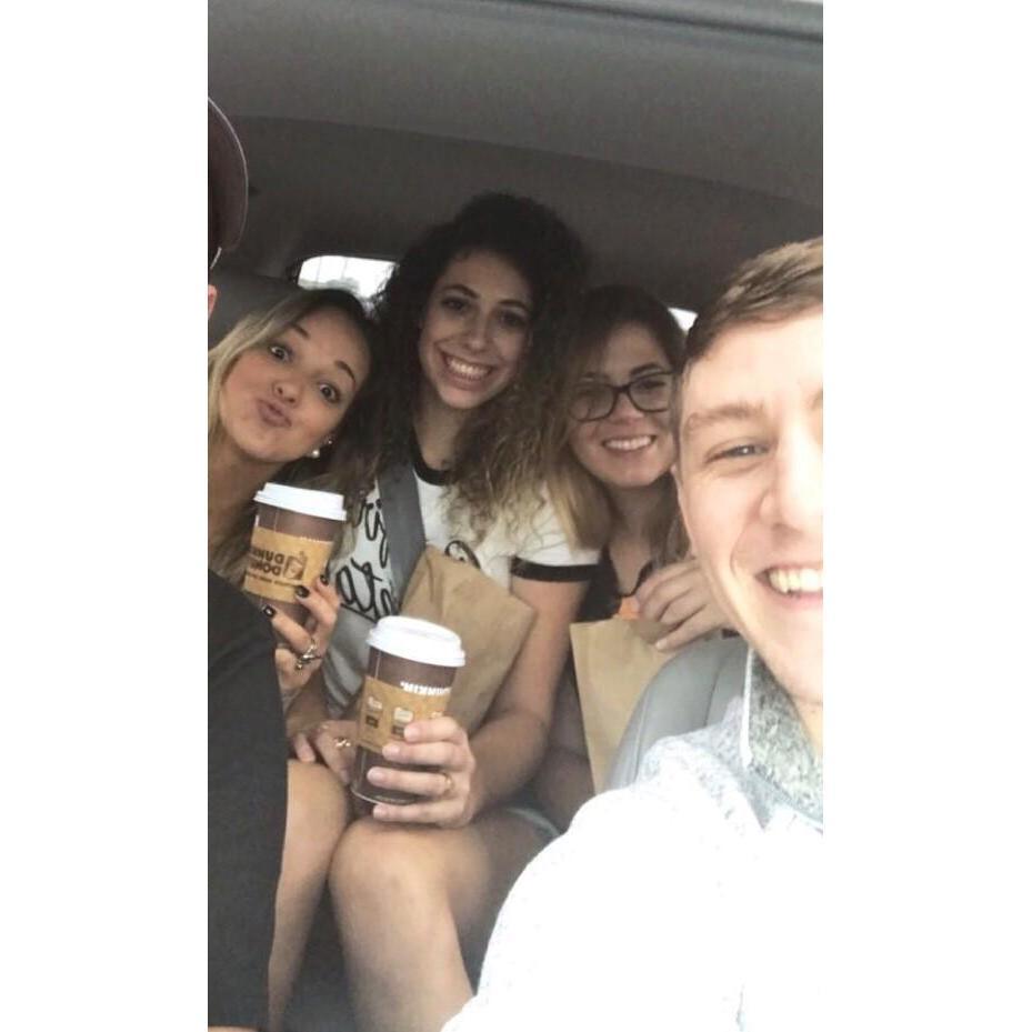 Our first trip together to Nashville. It was his first experience with a bunch of Brazilians.