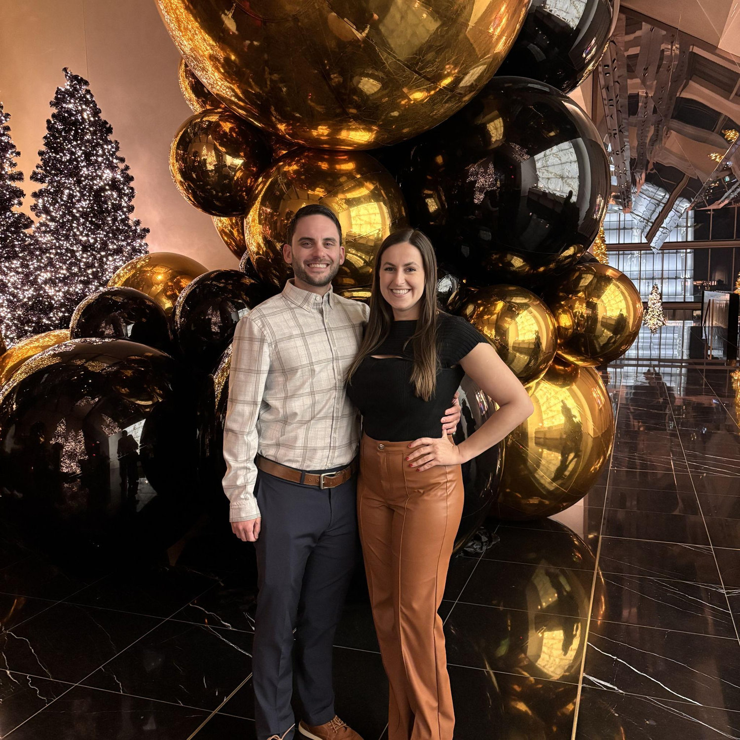 Date night at Sky High, Philadelphia, December 2024.